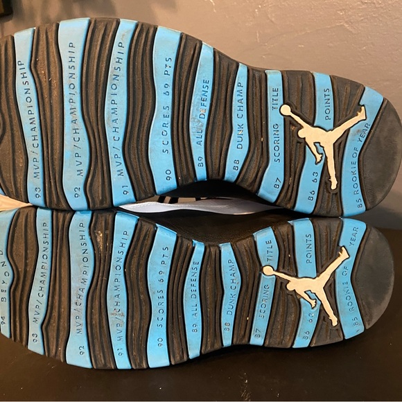 Jordan Retro 10 X Powder Blue size 9.5 - Picture 10 of 12